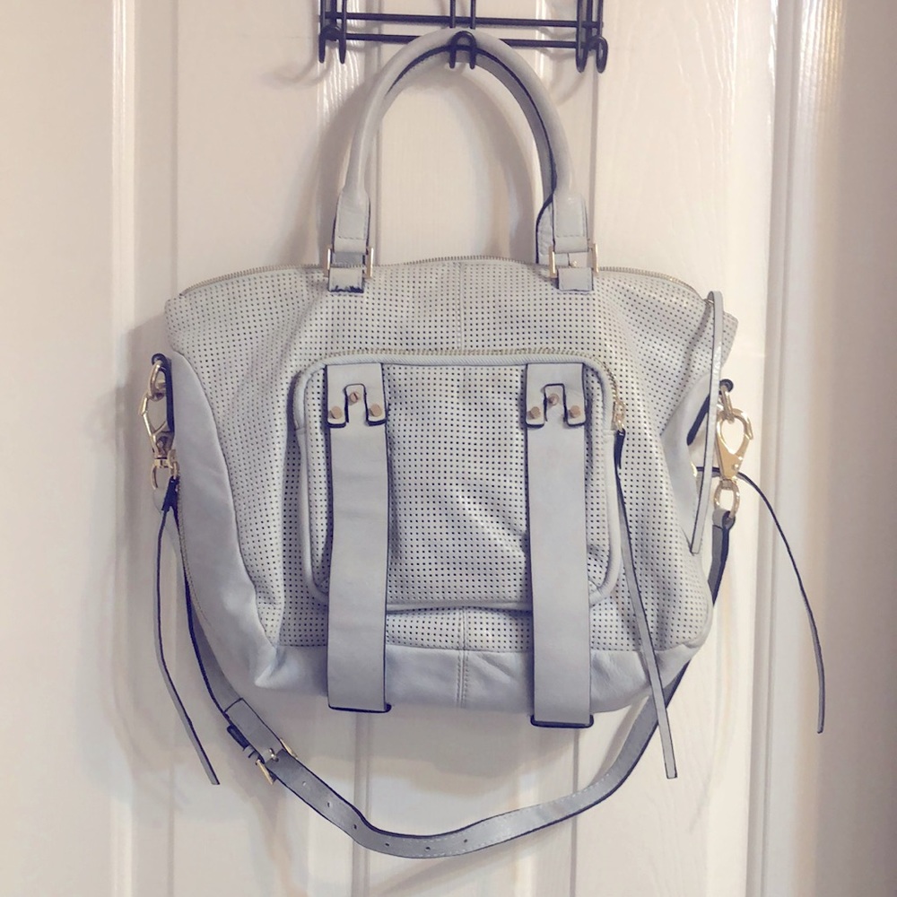She + lo genuine leather bag large crossbody satchel shoulder handbag